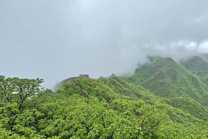All-inclusive Private Day Tour to Mitianyu Great Wall - Eating near the Great Wall
