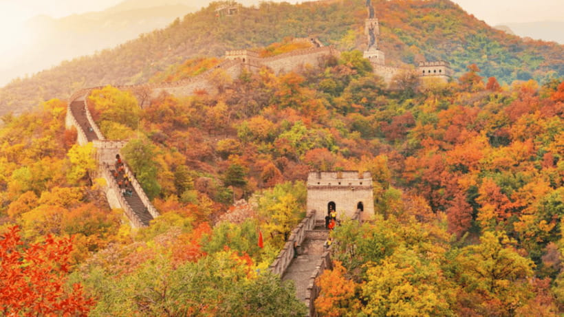 Beijing: Badaling Great Wall Admission Ticket - Walking from the pass toward South Fourth Tower