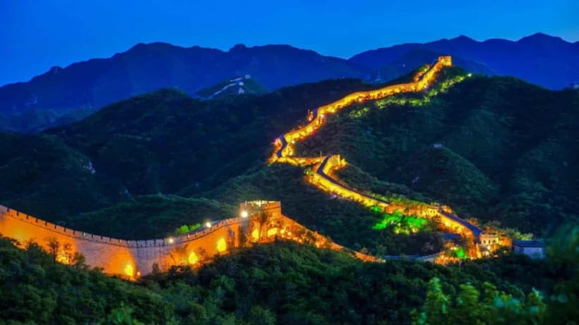Beijing：Badaling Night Great Wall Ticket, Tour & Show - Three ways to visit the Wall at night