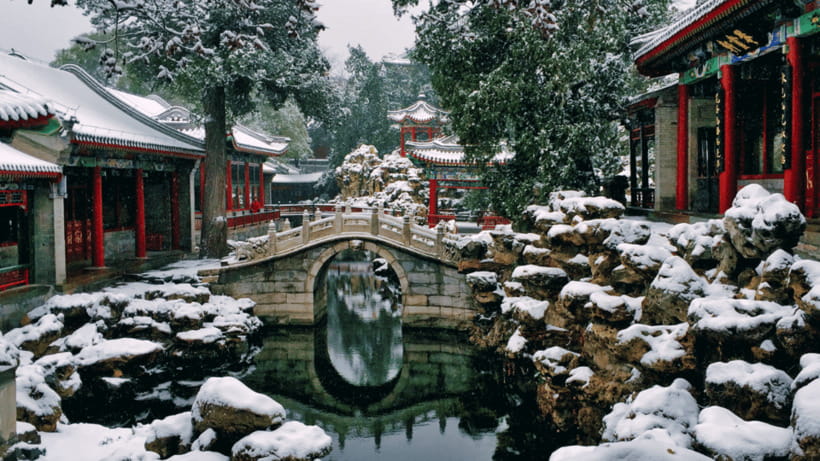 Beijing: Beihai park e-ticket entry - A boat ride on the lake, at extra cost