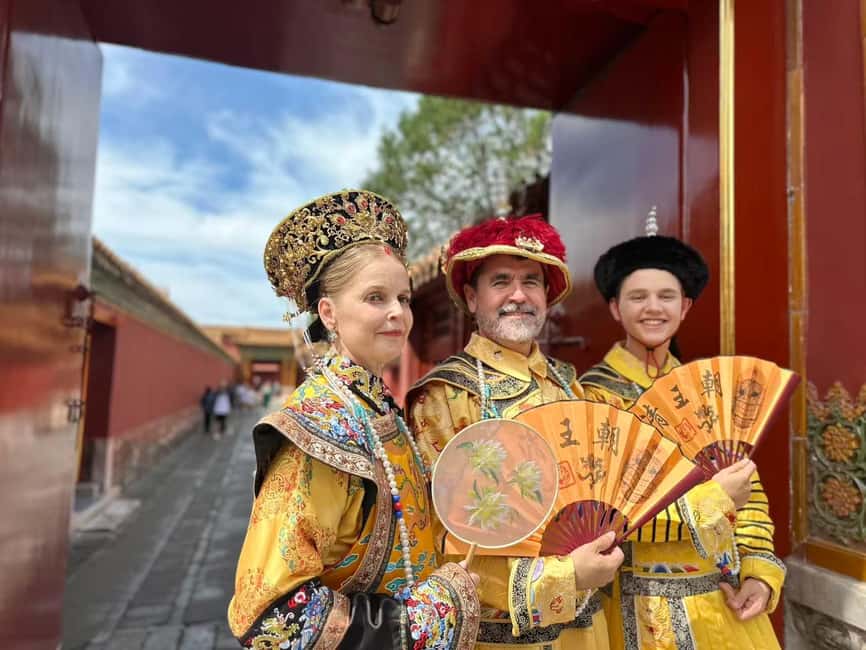 Beijing:Forbidden City Tour w/Traditional Costume Experience - Hanfu and imperial robes: what the costume option adds