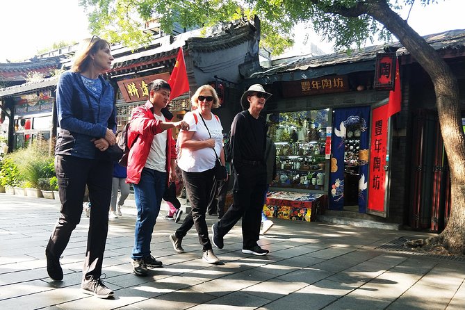 Beijing Hutong Private 4-Hour Walking Tour w/ Drum & Bell Tower - Walking Nanluoguxiang’s busy commercial lane