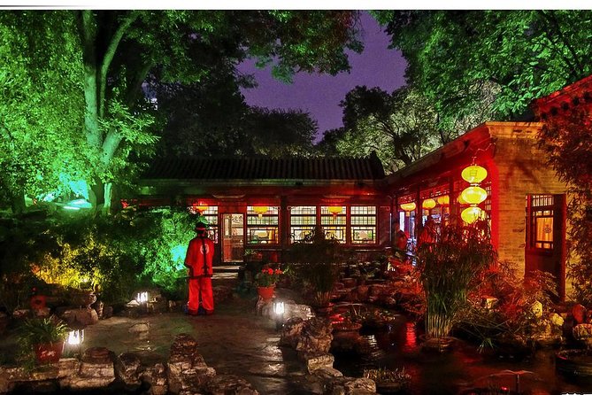 Beijing Imperial Dining Experience at Bai Jia Da Yuan Restaurant with Houhai Lake Bar Tour - Houhai gives the evening a livelier finish