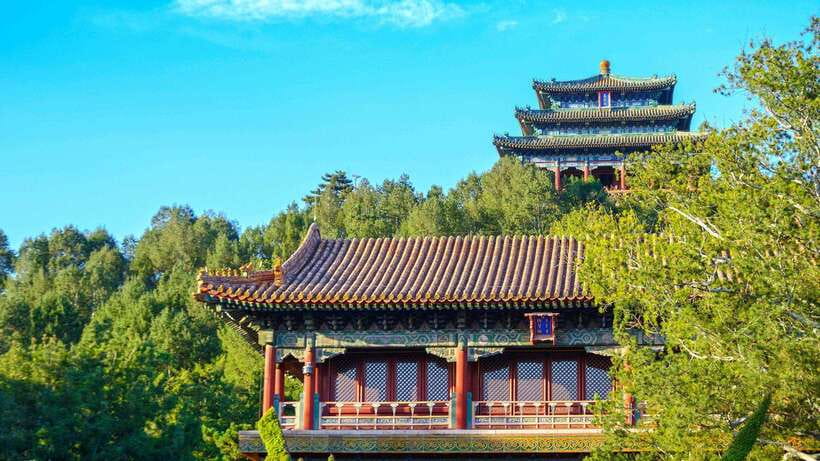 Beijing:Jingshan Park (Palace Museum Garden) Ticket - Getting the QR code and entering the park