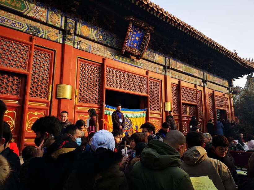 Beijing lama Temple Or Confucius Temple Tickets Reservation - The short walk to Beijing Confucius Temple
