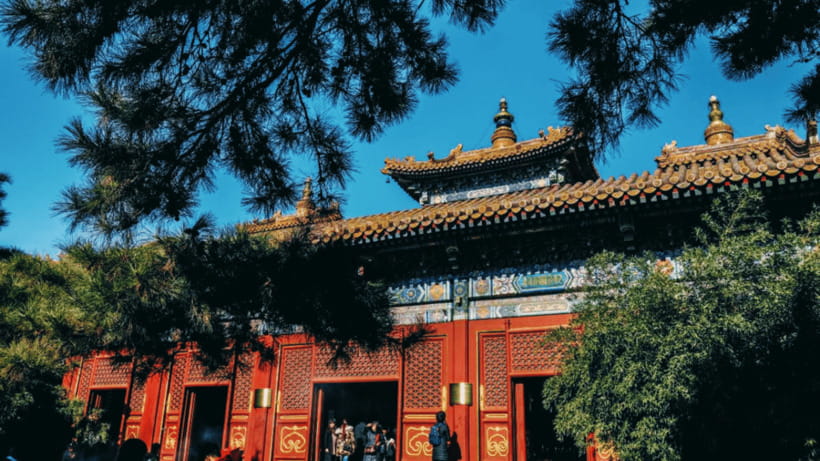 Beijing: Lama Temple (Yonghe Temple) Admission Ticket - The sandalwood Buddha is the main visual prize