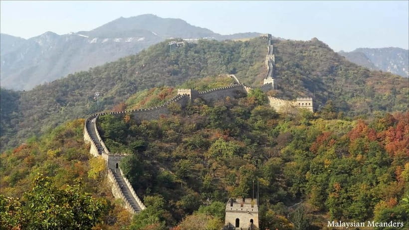 Beijing Mutianyu Great Wall Entry Tickets Chairlift Toboggan - Chairlift up: an easy start with a view