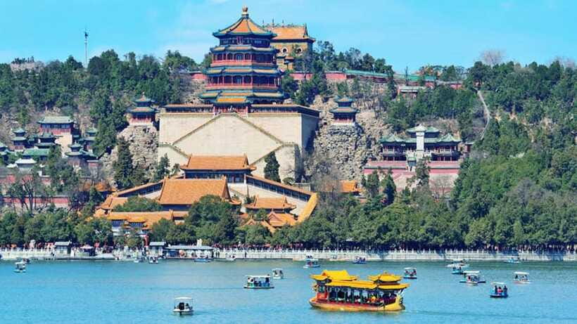 Beijing: Summer Palace Ticket; fast and smooth - Seventeen-Arch Bridge and Marble Boat