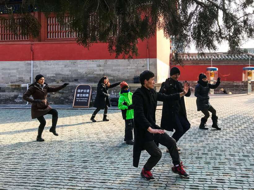 Beijing: Temple Of Heaven+Tai Chi Class+Tea Ceremony - Exploring the ceremonial grounds for two hours
