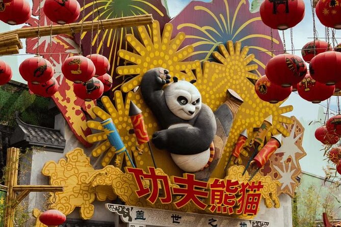 Beijing Universal Resort One Day Admission Tickets with Private Transfers - Kung Fu Panda Land of Awesomeness