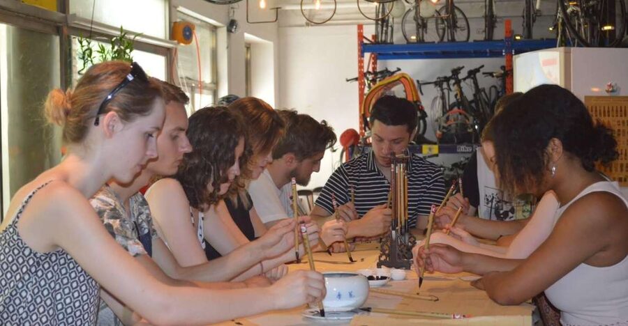 Beijing Wangfujing Calligraphy Class Nearby Forbidden City - What happens during the first 45 minutes