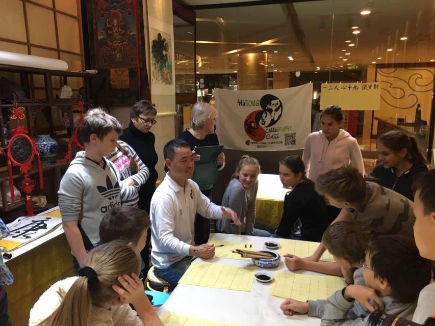 Beijing Wangfujing Calligraphy Class Nearby Forbidden City - Your artwork and the value of the souvenir