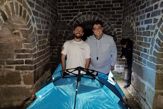 Camping Adventures on the Historic Great Wall of China - A short approach, followed by a real walk