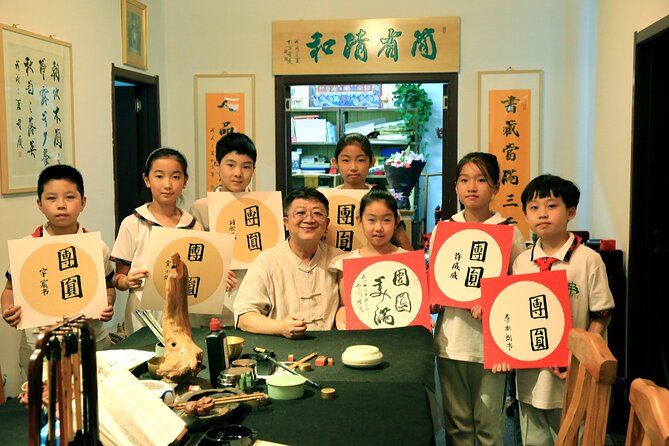 Immerse Yourself:Chinese Calligraphy Experience in Beijing Hutong - A brush, ink, and ten characters in one hour