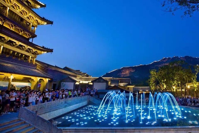 Jinshanling Private Tour with Night View of Simatai and Gubei Water Town from Beijing - Simatai at sunset and after dark