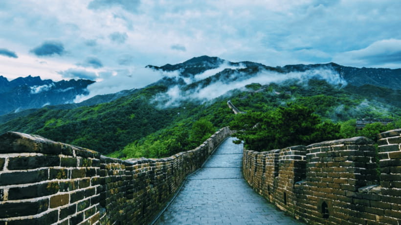 Mutianyu Great Wall Admission Ticket - Arriving at the entrance and reaching the wall
