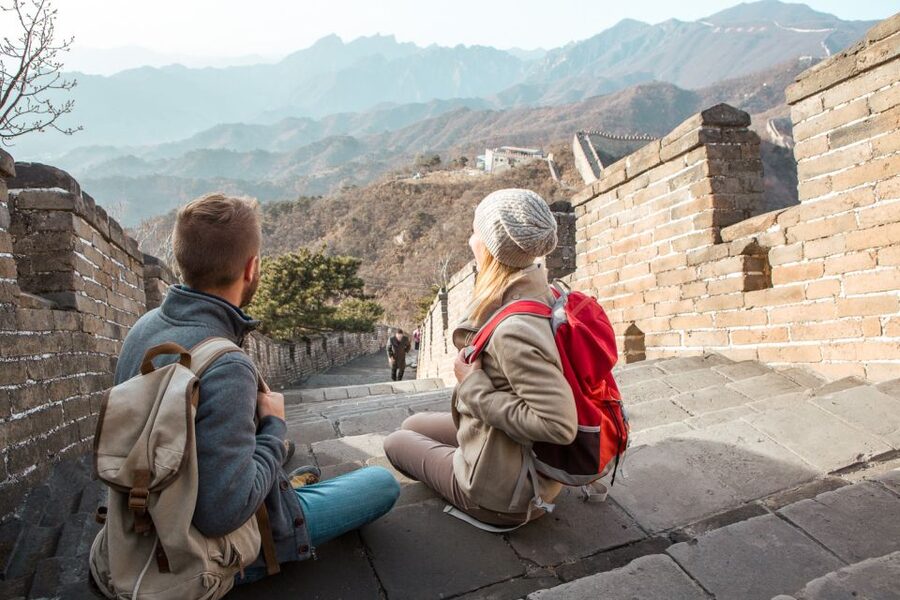 Mutianyu Great Wall Bus Group Tour - The early meeting at Heping Xiqiao