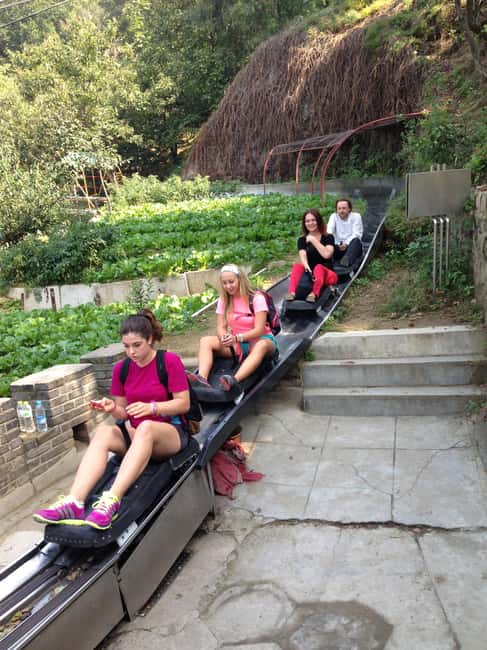 Mutianyu Great Wall Entry Ticket Chairlift Up Toboggan Slide - What happens after you arrive