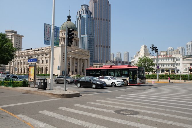 One day tour to downtown Tianjin from Beijing by high speed train - The Tianjin Eye and the city from the river