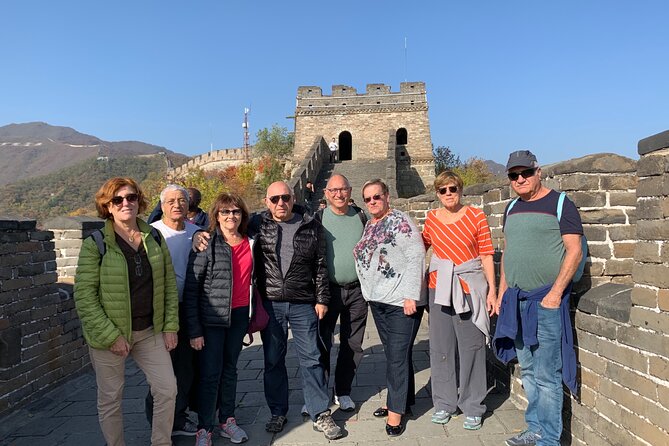 Private Day Tour to Mutianyu Great Wall and Summer Palace - Olympic architecture from the vehicle