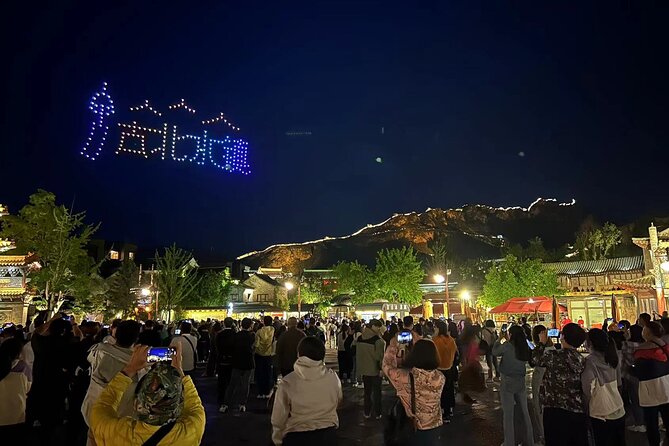 Private Evening Tour to Simatai Great Wall and Gubei Water Town - Gubei Water Town after dark
