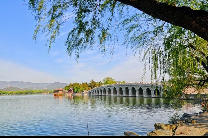 Private Half Day Tour to Beijing Panda House and Summer Palace - Qingyan Stone Boat and the lake views