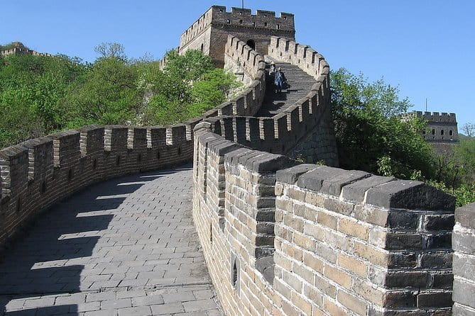 Private Mutianyu Great Wall Tour with English Speaking Driver - Walking the wall at Mutianyu