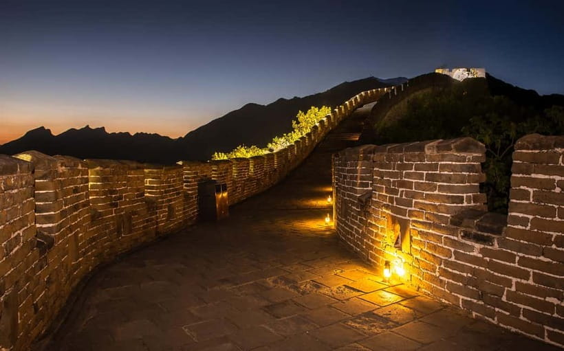 Sunset Glow at Mutianyu Great Wall Night Bus Tour+Ticket - Choosing among the three tour options