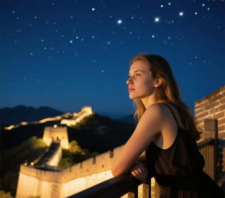 Sunset Glow at Mutianyu Great Wall Night Bus Tour+Ticket - Meeting at Hepingxiqiao Station