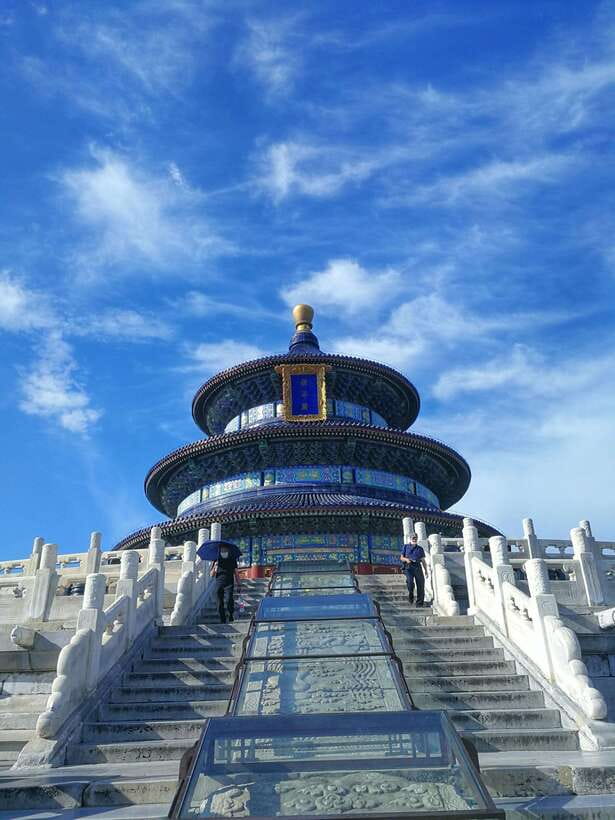 Temple Of Heaven Entrance Ticket Booking-Different Option - The passport and QR code process