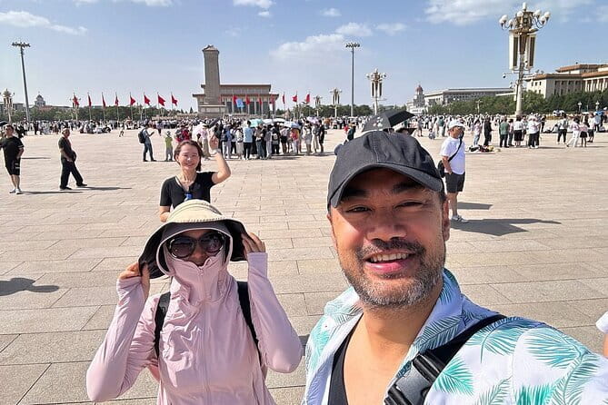 Tiananmen Square Entry Reservation Ticket - Reaching Tiananmen Square and finding the entrance